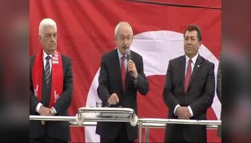 CHP Lideri Kılıçdaroğlu Mumcular Meydanı'nda halka hitap etti - 2