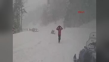 Bursa Uludağ'da kar kalınlığı 2 metre 20 santime ulaştı - 2