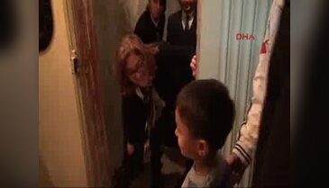 Fatma Şahin, küçük kahramanı kutladı