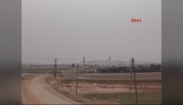 Türk askerinin El Bab'ta ilerlemesi böyle görüntülendi