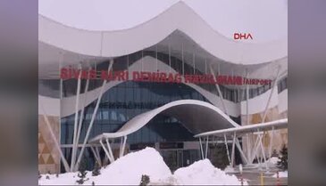 Sivas'ta uçak seferleri iptal