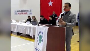 Çeşme TOKİ'de 1027 ev için kura çekimi