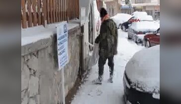 Denizli'de kar hayatı olumsuz etkiledi
