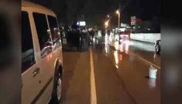 Camiye giderken kazada öldü