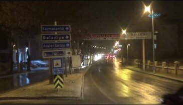 Silivri'de kar yağışı şiddetini arttırdı