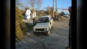 Otomobilin çarptığı bisikletteki 2 kardeş yaralandı