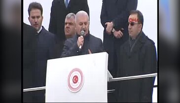 Başbakan Yıldırım Öncüpınar Kontyener kentte konuştu