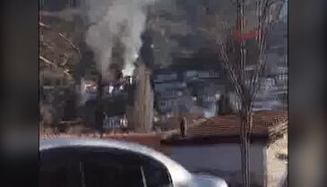 Şirince'de 200 yıllık tarihi Rum evleri yandı