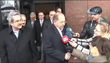 TBMM Başkanı Kahraman'a Bakan ziyareti