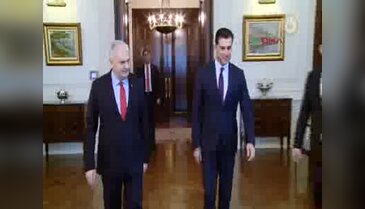 Başbakan Yıldırım, KKTC Başbakanı Özgürgün'le görüştü