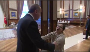 Erdoğan hayranı engelli Gülşah'ın hayali gerçek oldu