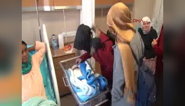 Gineli Amira'nın bebeği, yeni yılın ilk saatlerinde dünyaya geldi
