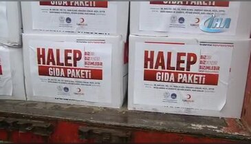 KYK'lı gençlerin Halep için topladığı 102 tır yardım yola çıktı