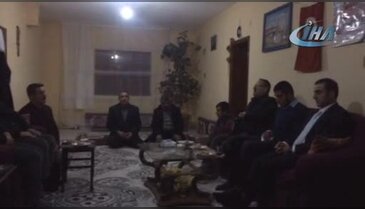 Kaymakam'dan El Bab'da yaralanan askerlere ziyaret