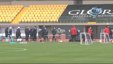 Trabzonspor'da yeni transferler ilk antrenmanına çıktı
