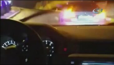Trafik magandası terör estirdi