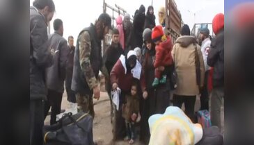 2 bin 200 aile Halep'e döndü