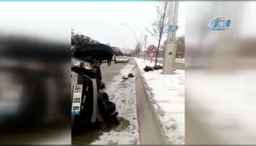 Çankırı'da trafik kazası: 2 yaralı