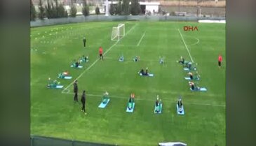 Bursaspor ikinci yarı hazırlıklarını sürdüyor