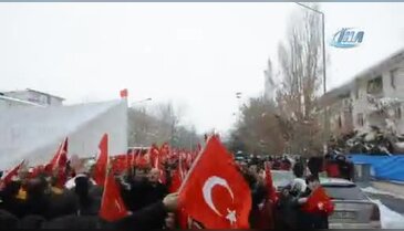 Muş Bulanık'ta teröre tepki yürüyüşü