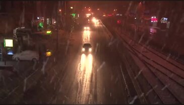 Bursa'da yoğun kar yağışı!