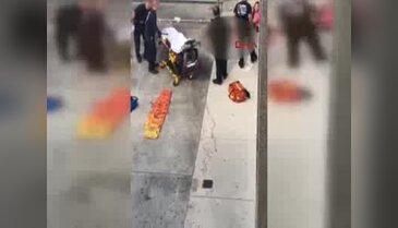 Silahı bagajından çıkarmış