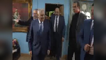 Başbakan Yıldırım, Bağdat'ta inşaatı süren Türk Büyükelçiliği binasını gezdi