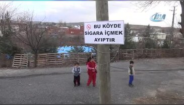 Bu köyde sigara içene kız vermiyorlar