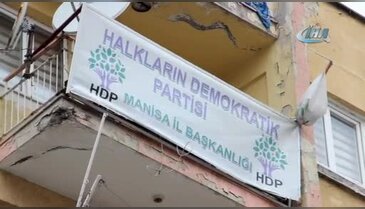 Manisa'da HDP'lilere operasyon