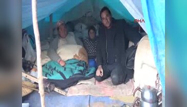 3 metrekarelik çadırda yaşam savaşı