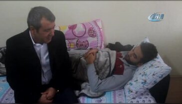 Yaralı askerin vatan aşkı
