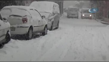 Isparta'da kar hayatı olumsuz etkiledi