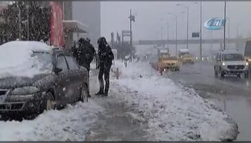 İstanbul'da kar yağışı yeniden başladı