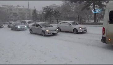 Burdur beyaza büründü
