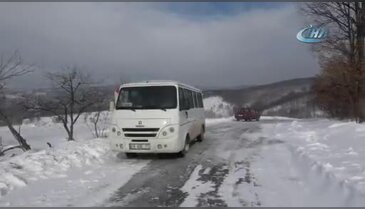Bursa'da tipi sebebiyle mahsur kalan öğrencilerin imdadına ekipler yetişti