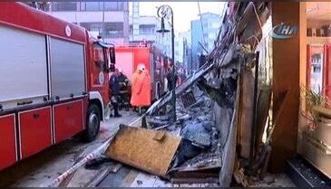 Antalya'da 20 metrelik balkon çöktü
