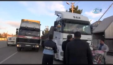 Siverek'te Halep'e yardım kampanyası