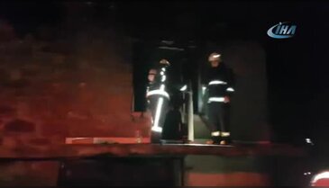 Antalya'da ev yangını: 1 ölü