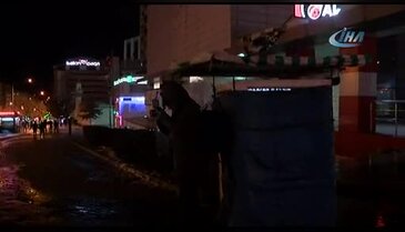 Bursa'da şiddetli lodos, vatandaşlara zor anlar yaşattı