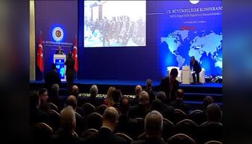 Sağlık Bakanı Akdağ, 9'uncu Büyükelçiler Konferansı'nda konuştu