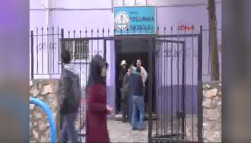 Tokat'ta ilkokulda yangın paniği