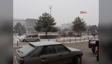 Burdur'a kar görmeye geldiler