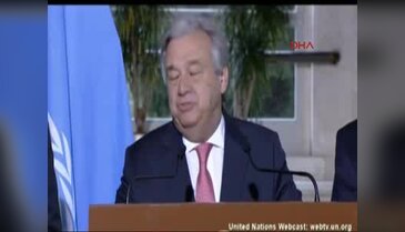 Guterres: Kıbrıs'ta iki toplumlu federal yapı oluşturmaya çok yaklaştık