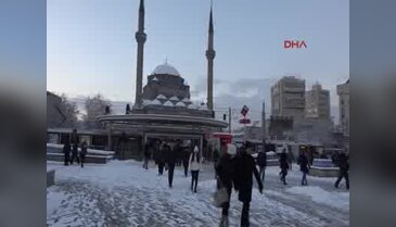 Kayseri beyaza büründü