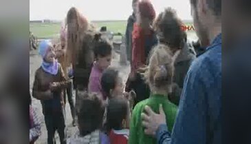 Suriyeli sığınmacılara dayanışma ziyareti