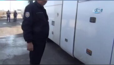 Bursa'da yolcu otobüsünde 600 paket kaçak sigara bulundu