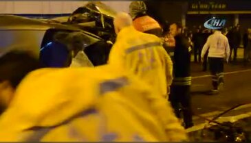 Bafra'da trafik kazası: 1 ölü, 1 yaralı
