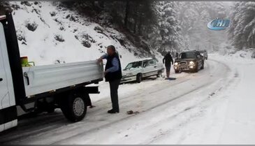 Yağmur beklerken kar geldi