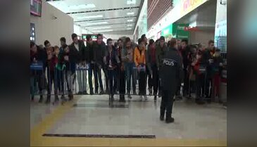 Galatasaray kafilesi Elazığ'da