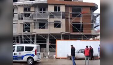 Bursa'da elektrik akımınına kapılan işçi ağır yaralandı